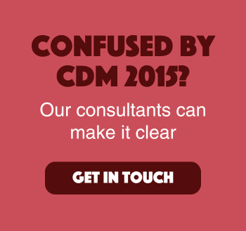 Image detailing how to get in touch for guidance on CDM 2025