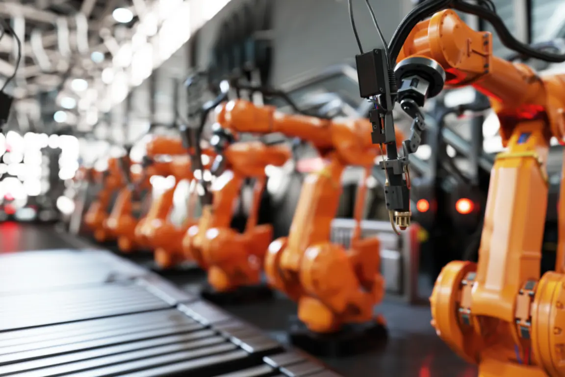 Mechanical arm production line