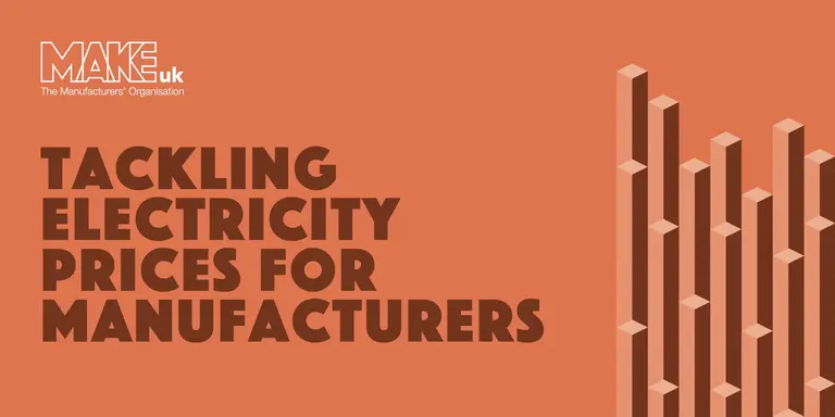 Tackling Electricity Prices for Manufacturers